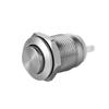 Multicolor Ring Waterproof 12mm Metal Momentary Push Button Switch