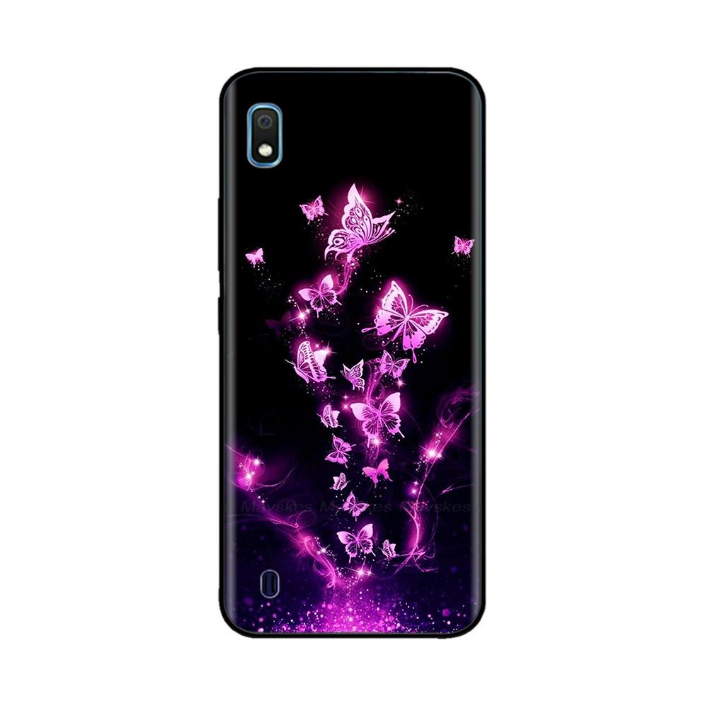 Чехол для Samsung Galaxy A10 Милый Мягкий Гладкий Жидкий Силикон Полная Защита Чехлы для Телефона Для Samsung A10 Чехол A 10 SM-A105F