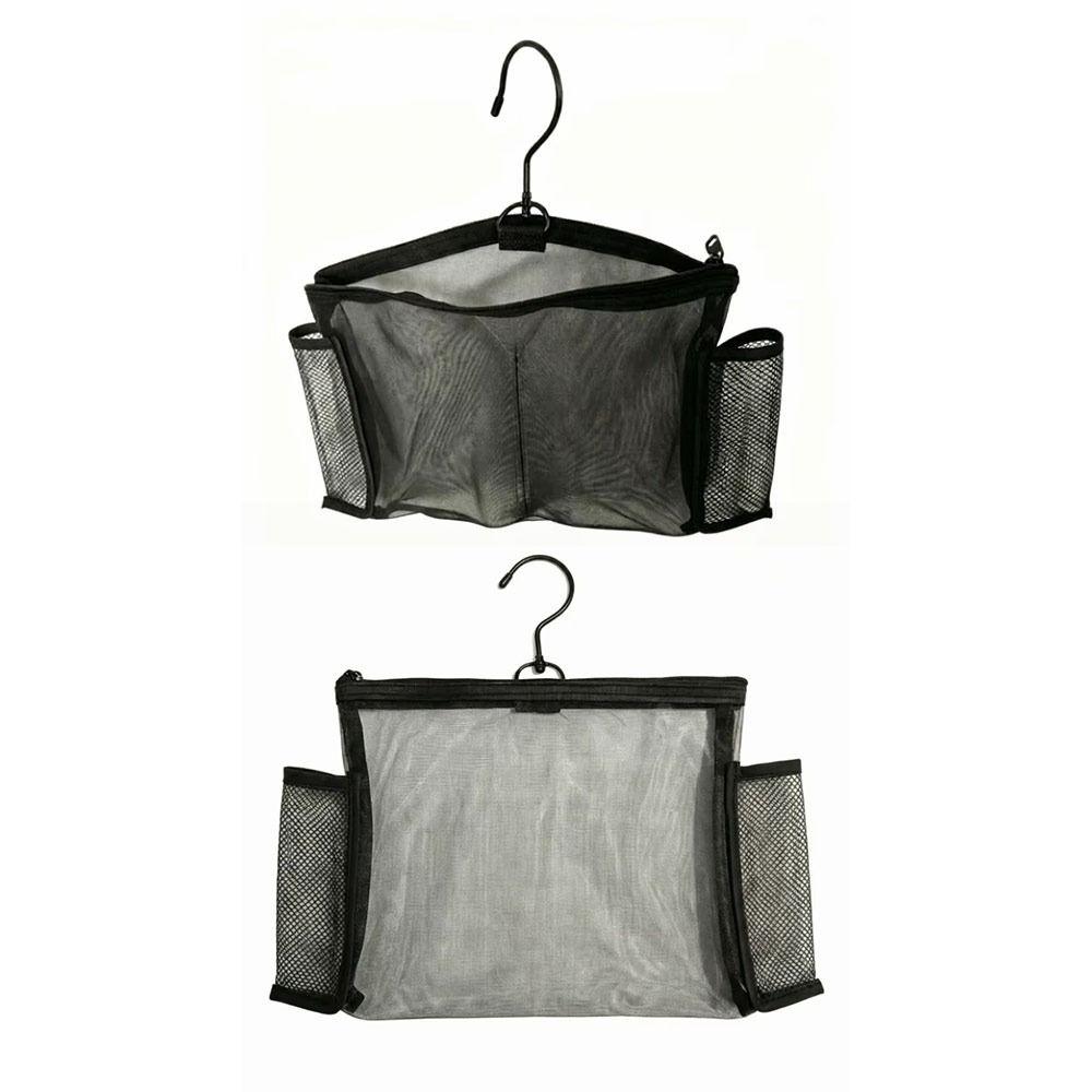 Mesh Transparent Makeup Organizer Hollow Storage Wash Bag Portable Storage Organizer Bag Travel