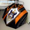 Soccer Team Qarabag Design Mini Five-Fold Lightweight Umbrella, Eight-Bone Frame, for Home Travel and Outdoor Use in Any Season Fan Gifts