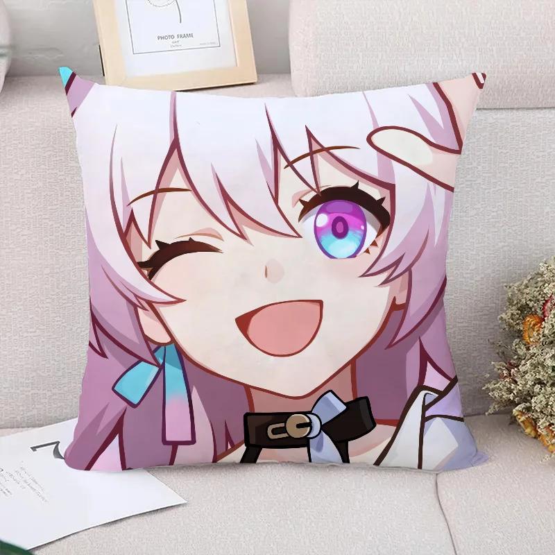 Pillow Cases Decorative Cushions Cover for Sofa Honkai Star Rail Pillowcases Cushion Covers Pillowcase Car Decoration Body