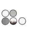 Camera Lens Filter Kit with CPL ND8 Filter 6 Points Star Filter Graduated Gray Filter Macro Filter D