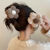 1 шт. Плюшевый цветок заколка-краб для волос Осенне-зимнее очарование Заколка для волос Милые милые аксессуары для волос