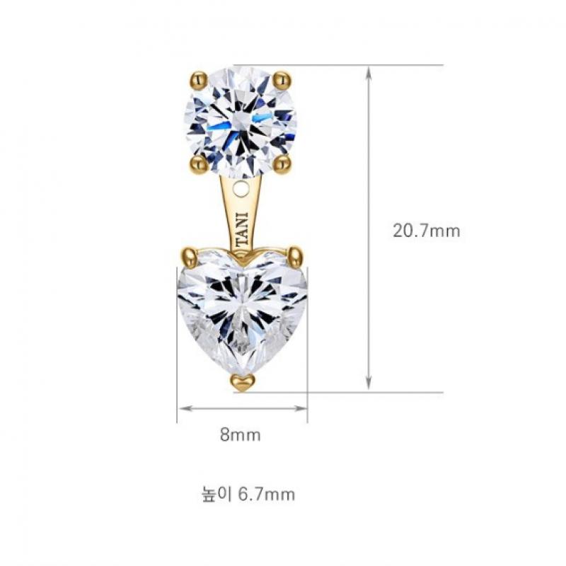 Tani By mineTani Luminous Heart Earring Ms3e327p