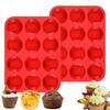 Silicone Baking Mold Non Stick Baking Tools Round Cupcakes Mold Kitchen Tools