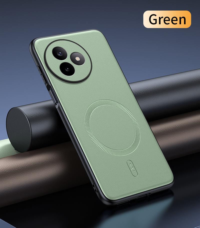 Для Redmi K80 Ultra Чехол Магнитная Кожаная Защитная Крышка Для Redmi K80 Ultra Высокое Качество Защита от Отпечатков Пальцев Нескользящий PC+TPU