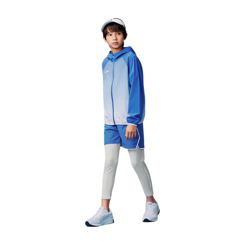 Asics Детская летняя дышащая куртка с защитой от УФ