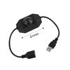DC5V USB-регулируемая ручка с ручным управлением светодиодным диммером, сенсорный переключатель для светодиодной ленты, 1-канальный контроллер регулировки яркости