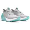 Under Armour HOVR Phantom Golf Distant Серые Радиальные Бирюзовые Женские Кроссовки 3027090-101