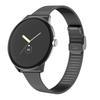 Для Google Pixel Watch 3 41мм/Watch 2/Pixel Watch Ремешок для часов из нержавеющей стали с тонким плетением, с миланским плетением, на замену, с застежкой