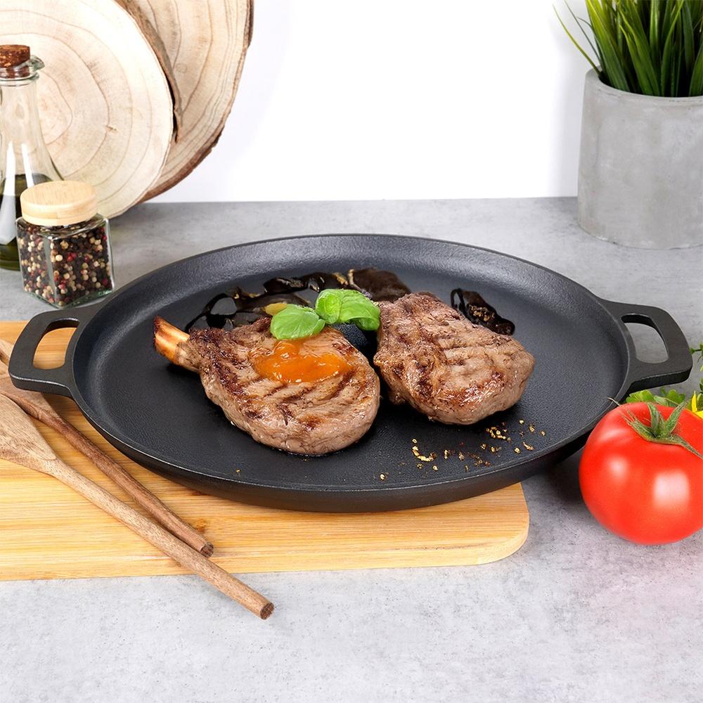 Cast iron frying pan CAST LINE 35x41.5 cm