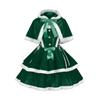 Medieval Cute Sweet Christmas Party Costume for New Year's 2024 COS Stage Performance