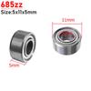 Ball Bearings 687zz 6900zz 625zz 685zz 608zz 623zz 626zz 688zz Deep Groove Miniature Bearings For Scooter 3D Printers Bearings