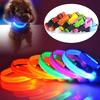 Nylon Led Pet Dog Collar Night Safety Flashing Glow Dog Leash Dogs Luminous Fluorescent Collars