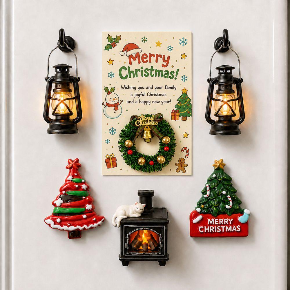 3D Relief Fridge Magnet Simulation Decorative Fridge Magnet Gifts Refrigerator Magnet Home Decor