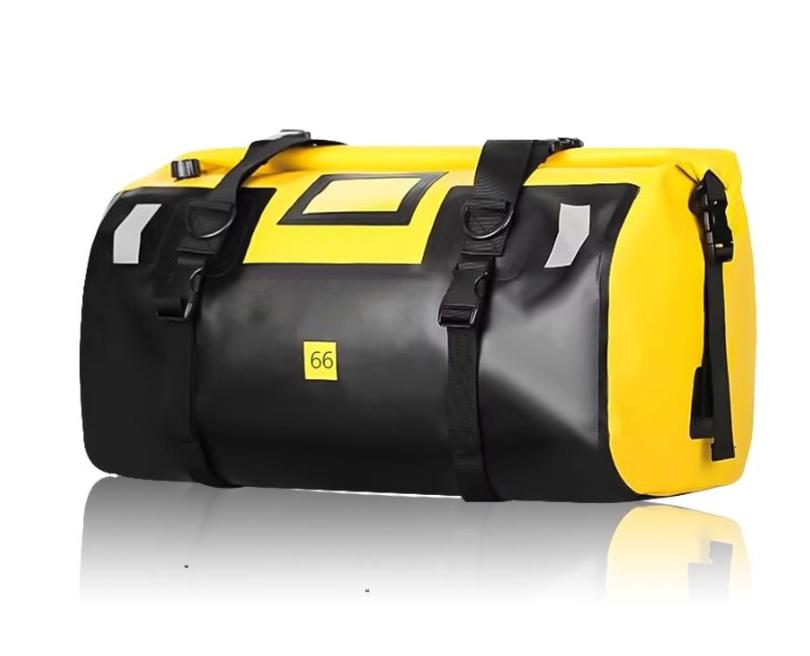Мотоциклетная водонепроницаемая задняя сумка для путешествий и активного отдыха, сухой рулонный пакет для багажа 40/66, рюкзак для мотоциклетного багажа, сумка на сиденье мотоцикла