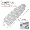 1Pcs With Elastic Edge Ironing Board Cover Stain Resistant Ironing Cover  For Ironing Table