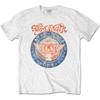 Футболка Aerosmith Aero Force One Группа Новая Белая Официальная Унисекс Футболка С Графикой