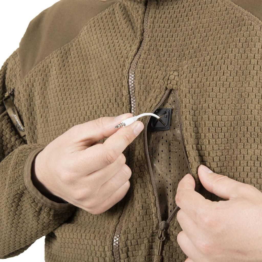 Helikontex Alpha [Толстовка] Флисовая куртка Оливково-зеленая