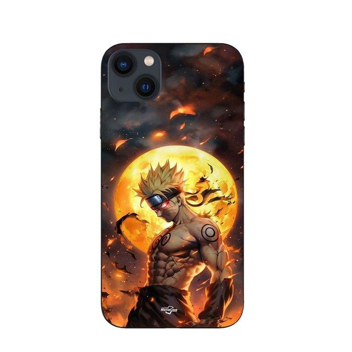 Coque Maniacase pour Iphone 13 mini dark naruto lune 3D