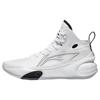 Li Ning YuShuai 17 Удобные износостойкие Высокие Баскетбольные Кроссовки Мужские Черно-Белые ABAT043-4