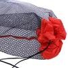 1/2pcs Fishing Landing Net Fishing Catching Collection Bag With Drawstring Portable Fish Net Encrypted Mesh Fish Holding Bag For