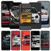 Япония JDM Спортивный автомобиль Для Realme GT Neo 2 3 3T Чехол для телефона Для Realme 10 9 8 5G 7 6 GT2 Pro Plus 9i 8i C21 C11 C25 C35 Мягкий чехол