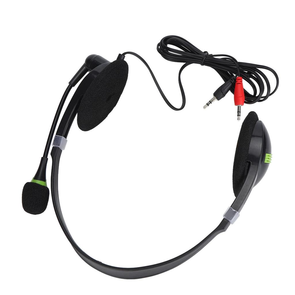 SY440MV Wired Headset 3.5mmUSB Customer Service Over Ear Headphones with Noise Cancelling