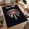 Sexy lip prints (1) Personalized name Office Carpet Stylish Decor for Living Room Bedroom Kitchen