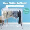 1.8M Coat Garment Dress Suit Bags Clothes Dustproof Hanger Storage Protector Dust Bag Household Clothing Rail Cover