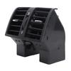 Car Rear Center Air Conditioning Outlet Vent Nozzle 1TD819203 Black Rear AC Outlet Vent for Caddy 2004 to 2015