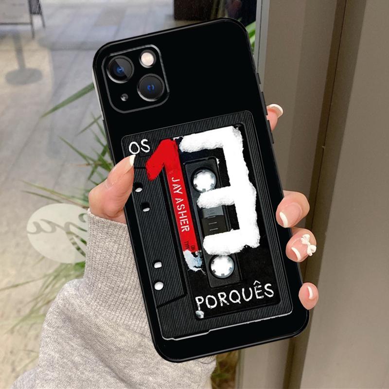 13 Тринадцать причин почему Чехол для iPhone 17 Pro Max 16 15 13 12 11 14 Pro Max Plus 13 12 Mini 16e 17 Air Задняя крышка