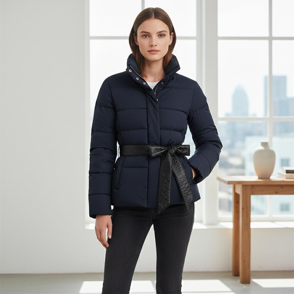 Versatile Overcoat Waist Belt 4cm Width Solid Color Coat Belt Replacement No Buckle 180cm Length Down Jacket Waistband for Women