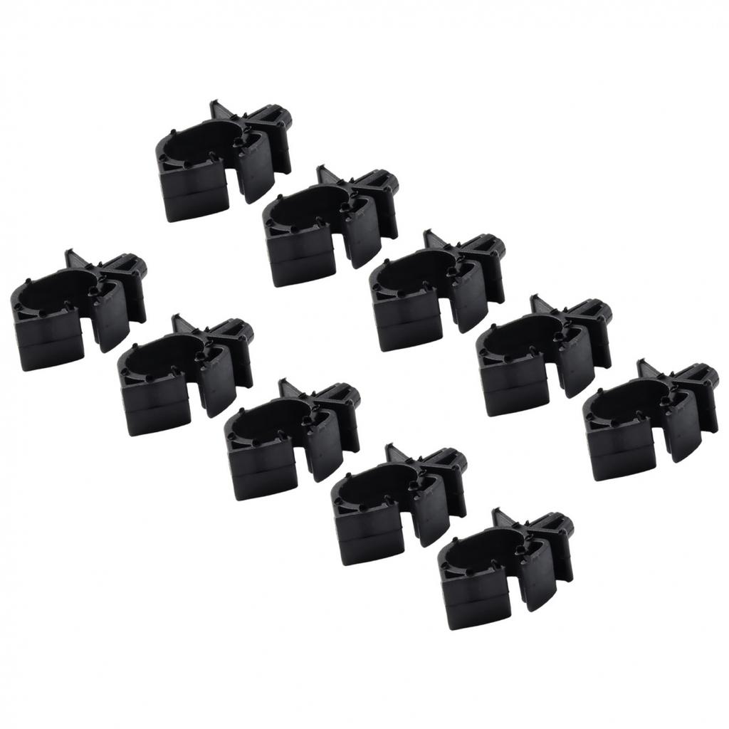 Wiring Fasteners 11mm/0.43inch Black Car Accessories