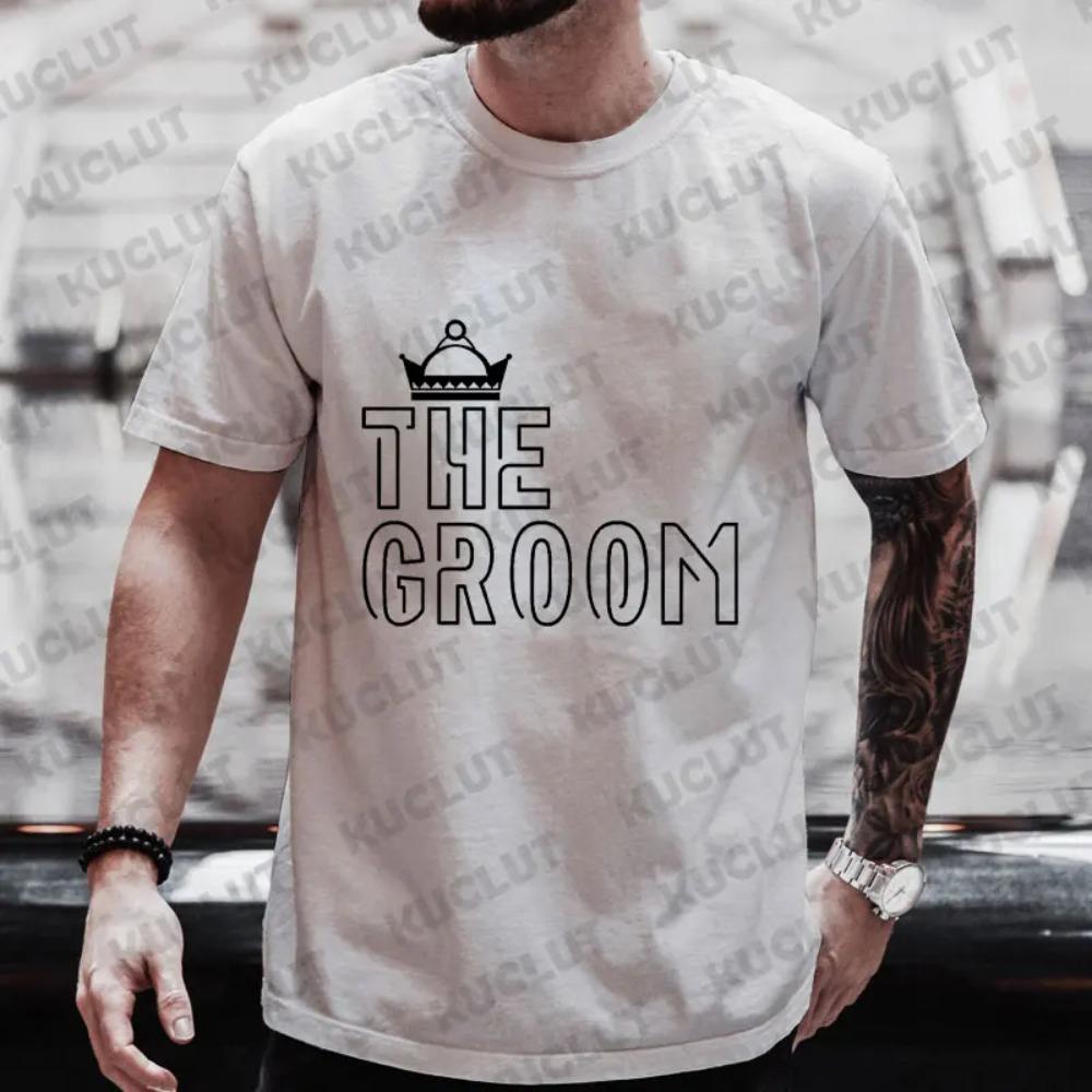 Team Future Groom Best Man T Shirt Friends Single Farewell Tees Wedding Party Top Bachelor Stag Party Tshirt Groomsman Clothing