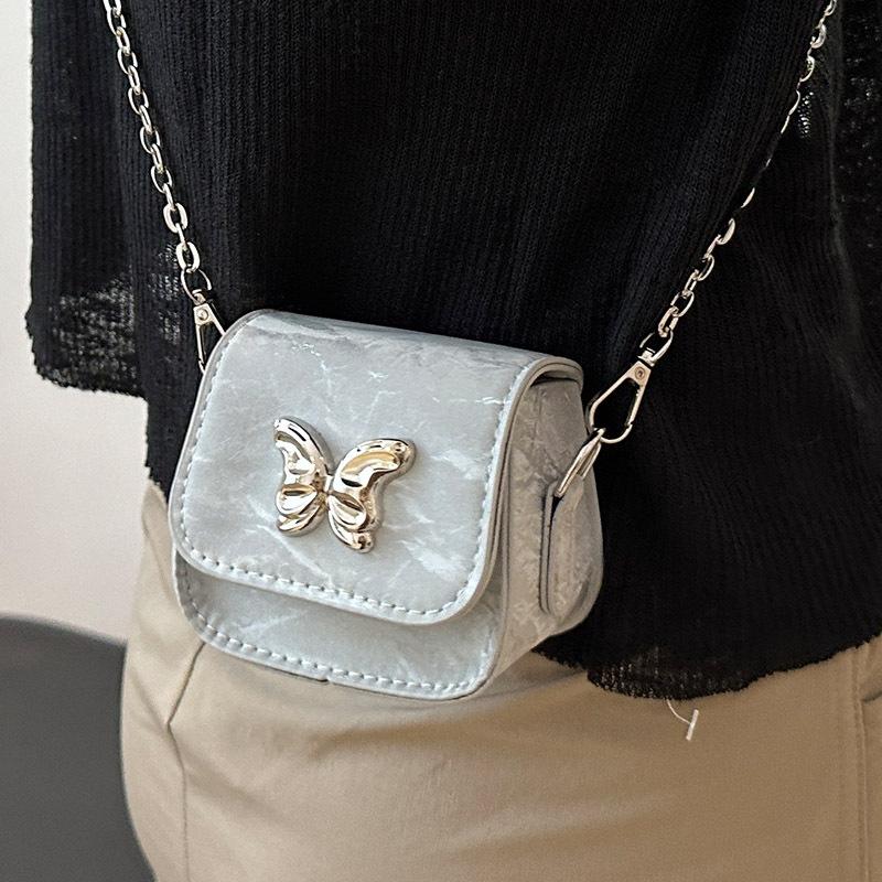 Мини-сумка для губной помады, женская летняя модная сумка-мессенджер, женская иностранная универсальная модная сумка через плечо с цепочкой