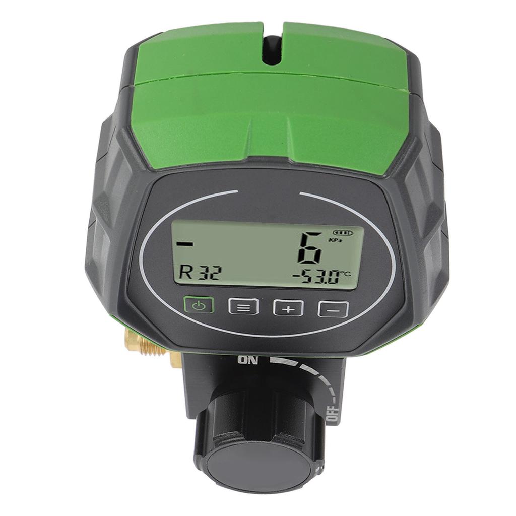 HVAC Vacuum Gauge High Accuracy Pressure Sensors Digital HVAC Gauge 0-6000KPa Range Ball Valve Design Rugged for Installation
