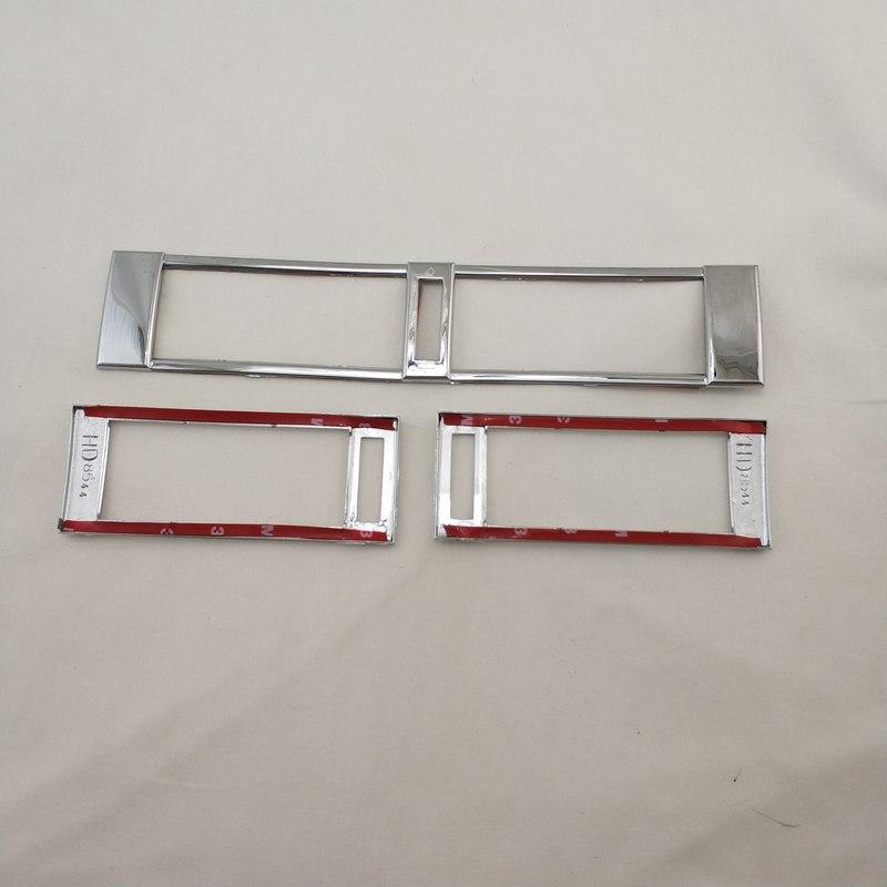 Для Mercedes Benz W124 300E 500E 1986 - 1994 Автомобильные Хромированные ABS Аксессуары Накладка на Дефлектор Вентиляции Кондиционера Стиль Наклейки