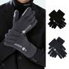 Warm Touch Screen Gloves Cold Proof Mittens Fashion Driving Gloves  Winter