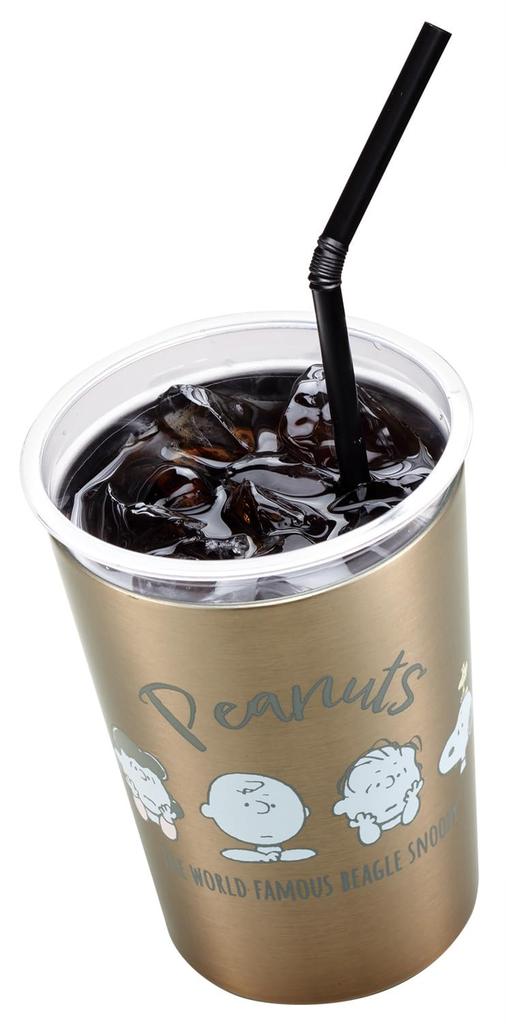 Skater Стакан для кофе из нержавеющей стали для магазинов шаговой доступности 400 мл M Snoopy 24 STCV2 Термо/Холод