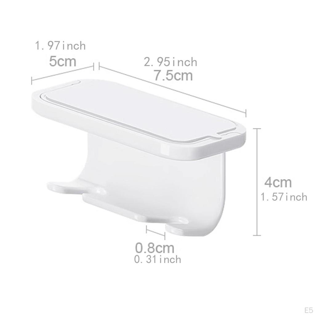 Держатель для зубных щеток Современные аксессуары для ванной комнаты Подвесная полка для хранения под шкафчиком для дома