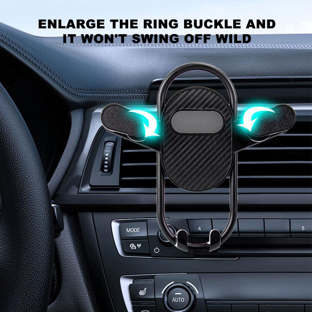 2023 Новый гравитационный двухколесный двухпоколенческий телефон с выходом воздуха GPS для автомобильной подставки для телефона с поддержкой Mobi Y1C6