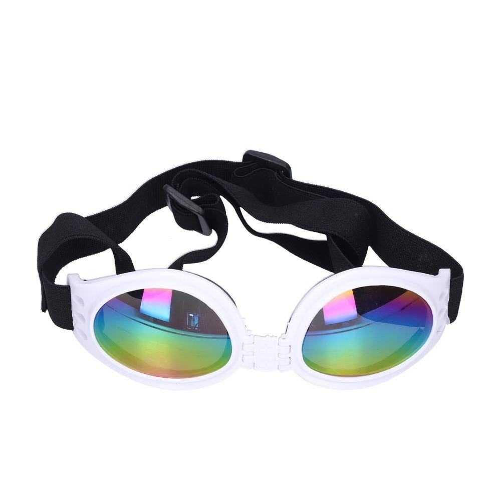 Foldable Structure Pet Sun Goggles Anti Ultraviolet Wind Tough Dog Sun Goggles Adjustable Fit Light Weight Pet Eyewear
