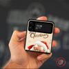Чехол для телефона с изображением рождественского снеговика и оленя для Samsung Galaxy Z Flip Z Flip3 5G Z Flip4, жесткий матовый корпус из ПК