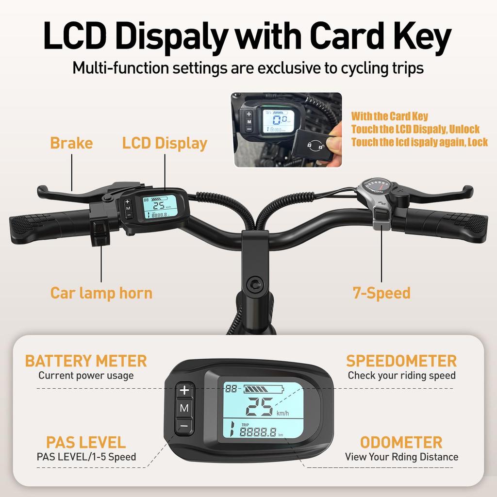 Электровелосипед Aairsk SU7 250 Вт Запас хода 30-60 км Складной Легкий Электровелосипед для Взрослых Городские Поездки