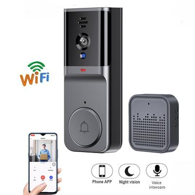 Tuya Умный видеодомофон Приложение Беспроводной Wifi Удаленное Управление Инфракрасное Ночное Видение Двусторонняя Связь Камера Наблюдения Дверной Звонок