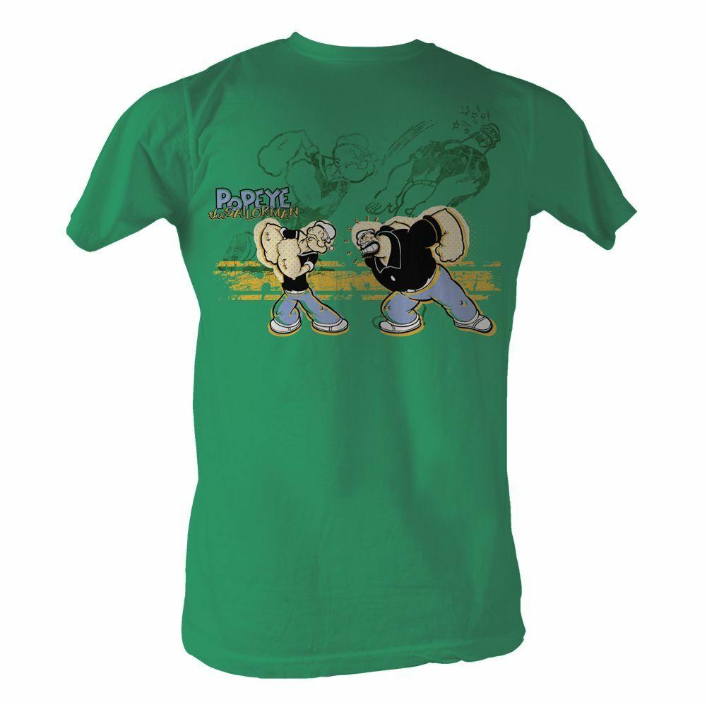 Popeye Punch Kelly Adult T-Shirt