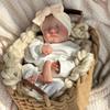 19''49cm Realistic Reborn Babies Doll Levi Full Vinyl Body Newborn Dolls with 3D High Color Painted Truth Like Simulation Doll Children Christmas Gift