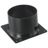 1 шт. Фланец для подключения воздуховодов с квадратным дном, впускного и выпускного воздуха, для подключения вентиляци