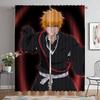 Кухонные шторы для гостиной Шторы для комнаты 2 панели BLEACH Домашний интерьер Шторы Оттенки Разделение Украшения на Хэллоуин